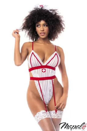 2Pc. Sexy Nurse Bedroom Costume