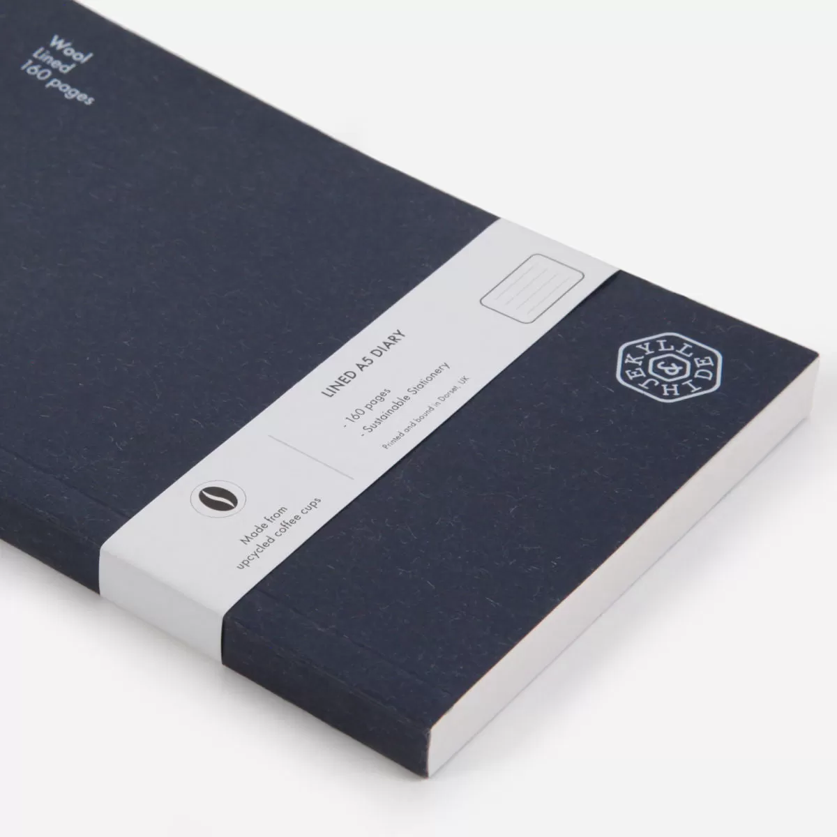 A5 Notebook 160 Pages, Navy