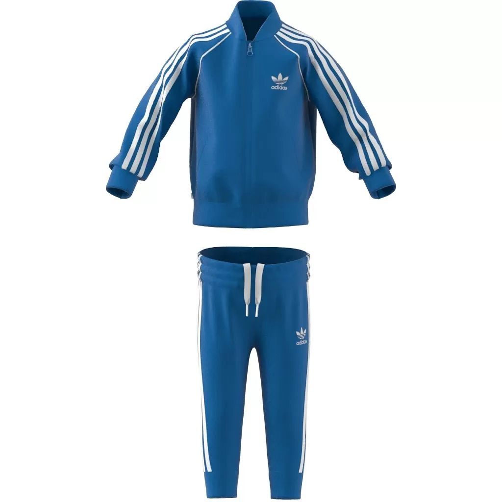 Adidas Kids Tracksuit BLUE