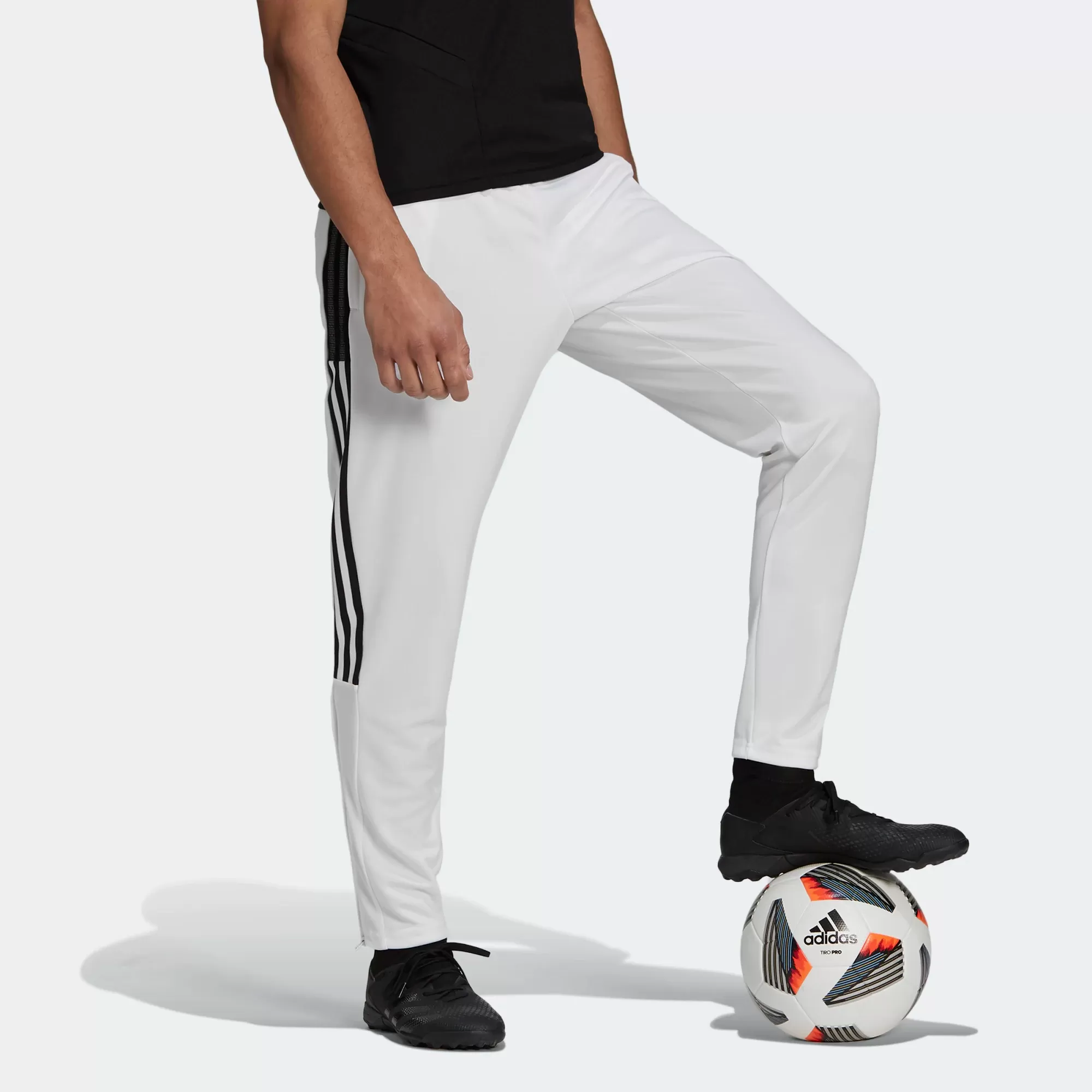 Adidas Mens Tiro Track Pants - White / Black