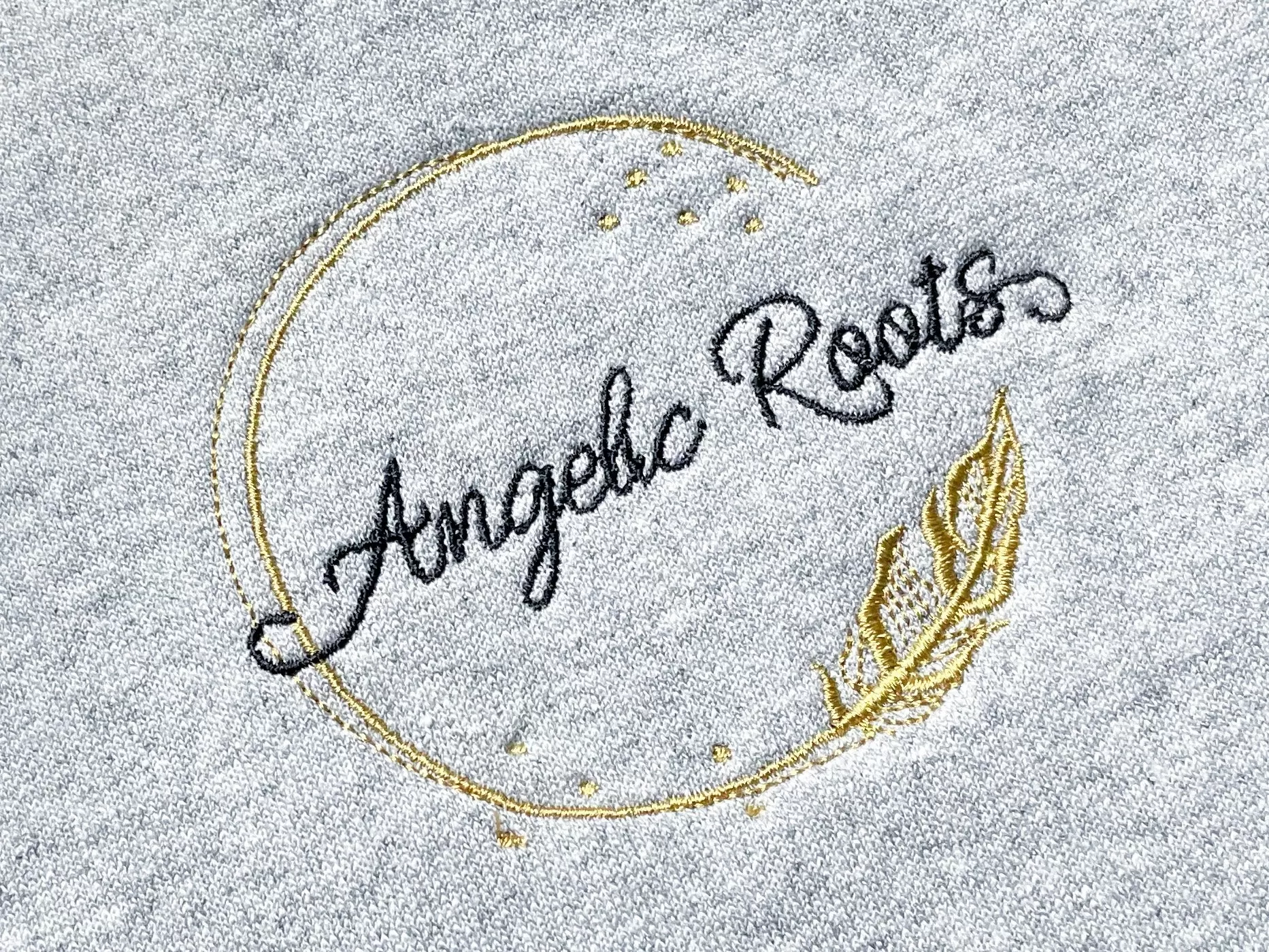 Angelic Roots Crewneck Sweatshirt || Black or Gray