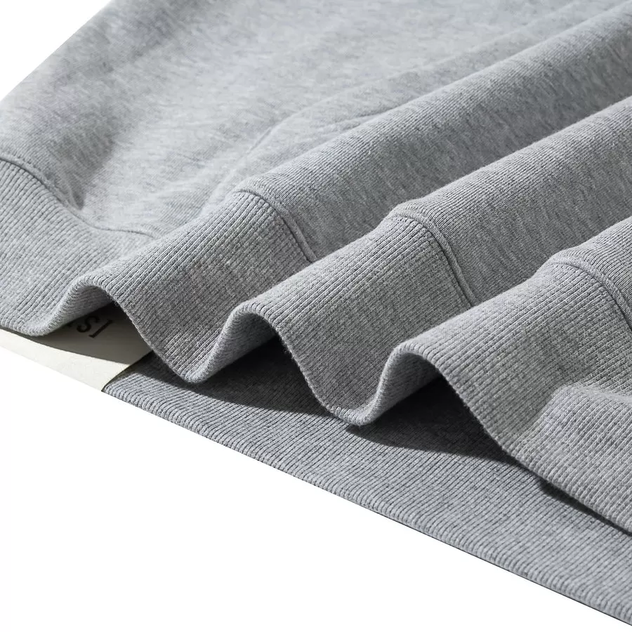 ASUSL CHECKS LOGO HOODIES-GREY