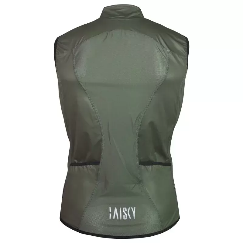 Baisky Mens Double Zipper Wind Vest