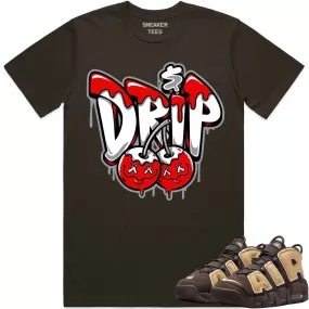 Baroque Brown Uptempo Shirt to Match - RED MONEY DRIP