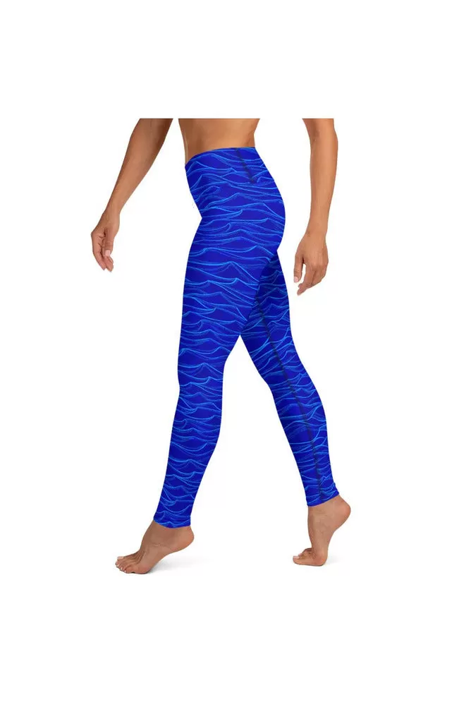 Become like water my friend Yoga Leggings