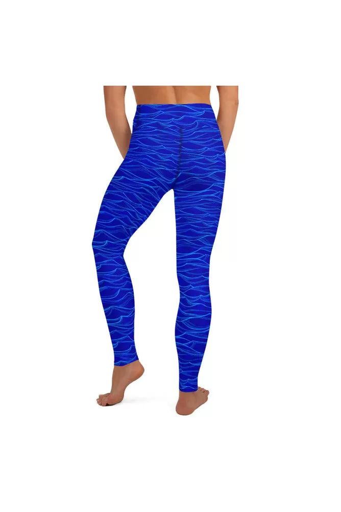 Become like water my friend Yoga Leggings