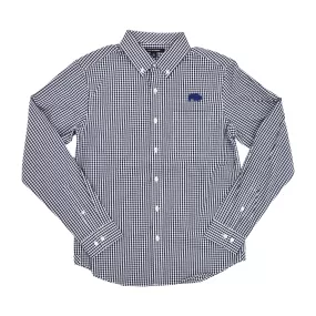 BFLO Navy Blue Button Down Dress Shirt