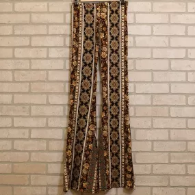 Black Brown Palazzo Pants