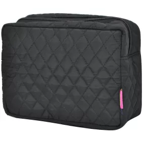 Black NGIL Large Cosmetic Travel Pouch