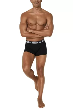 Bonds Everyday Trunks - Mens Underwear Black Shorts Boxers Briefs Jocks