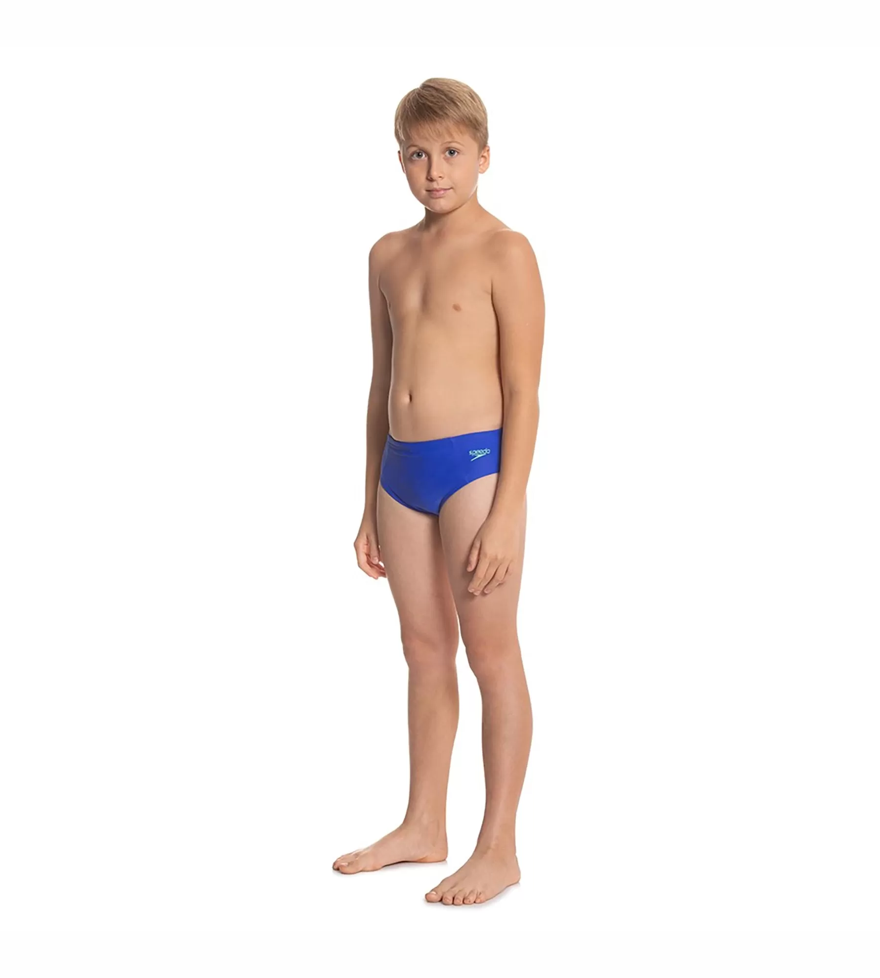 Boy's Endurance Lycra Brief - Beautiful Blue & Green Glow