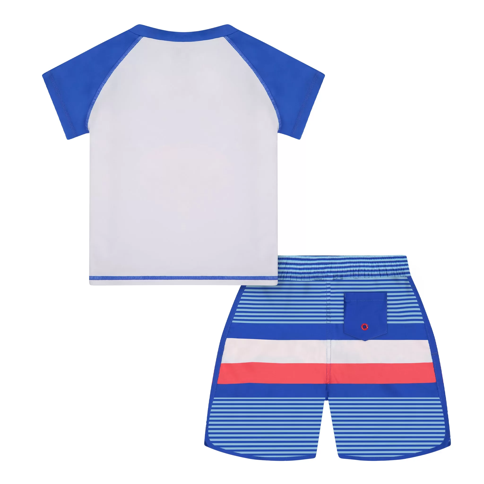 Boys Shark Rashguard Swim Set