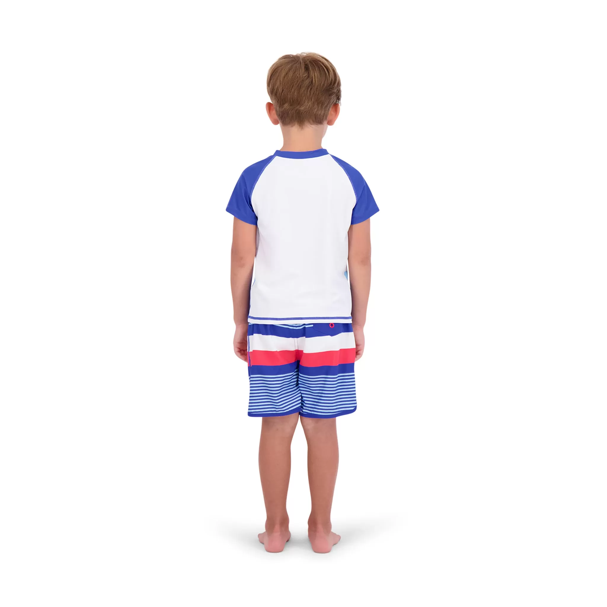 Boys Shark Rashguard Swim Set