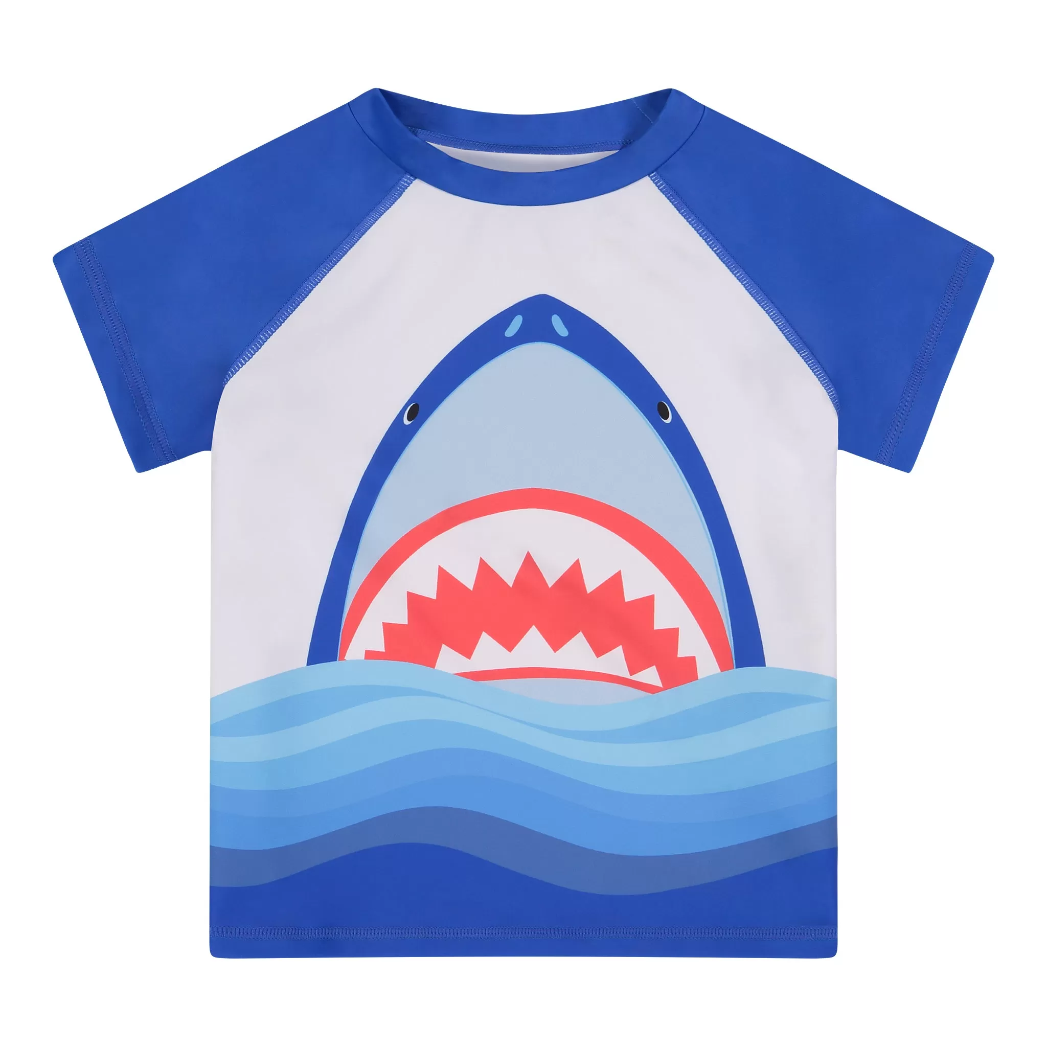 Boys Shark Rashguard Swim Set