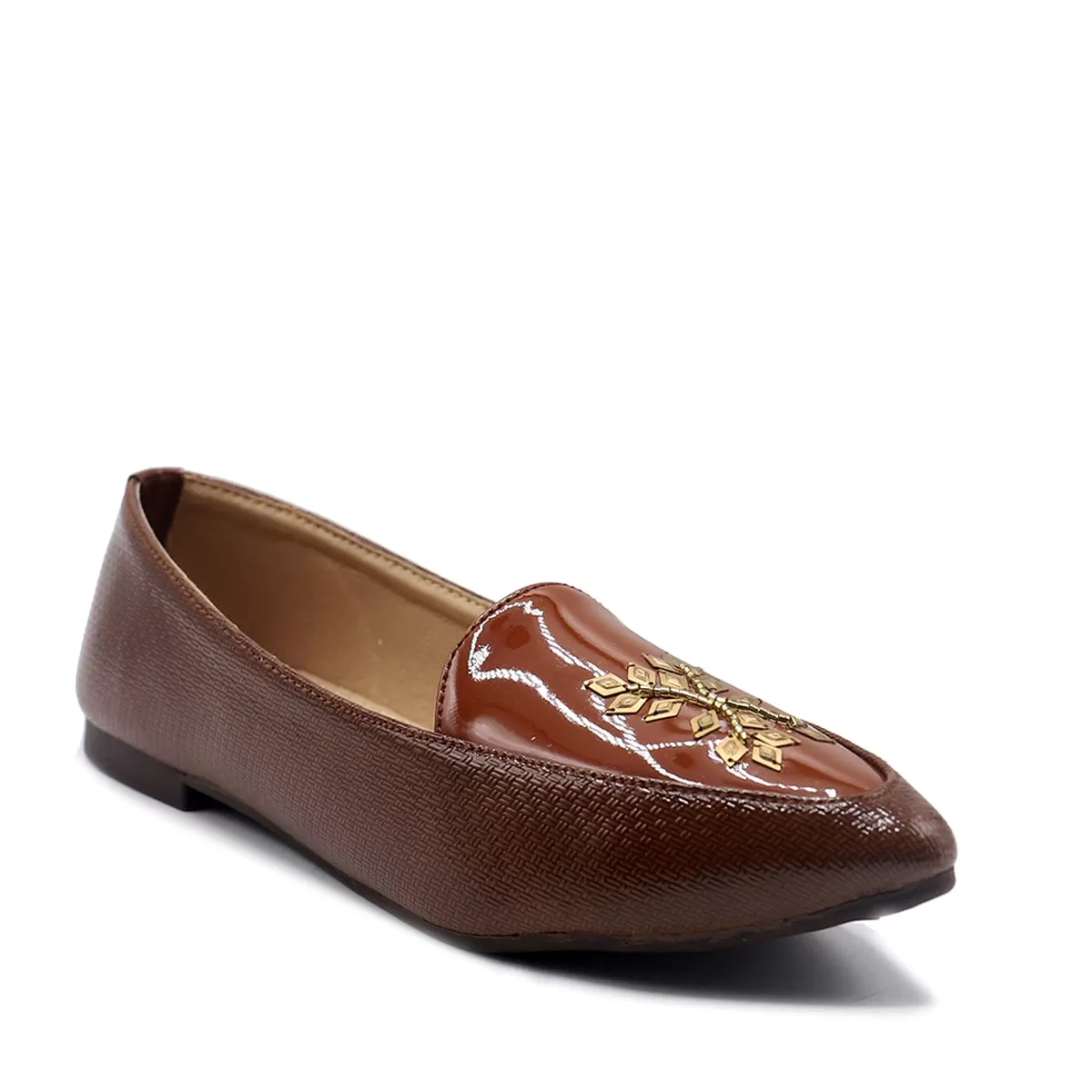 Brown Casual Pumps 090878