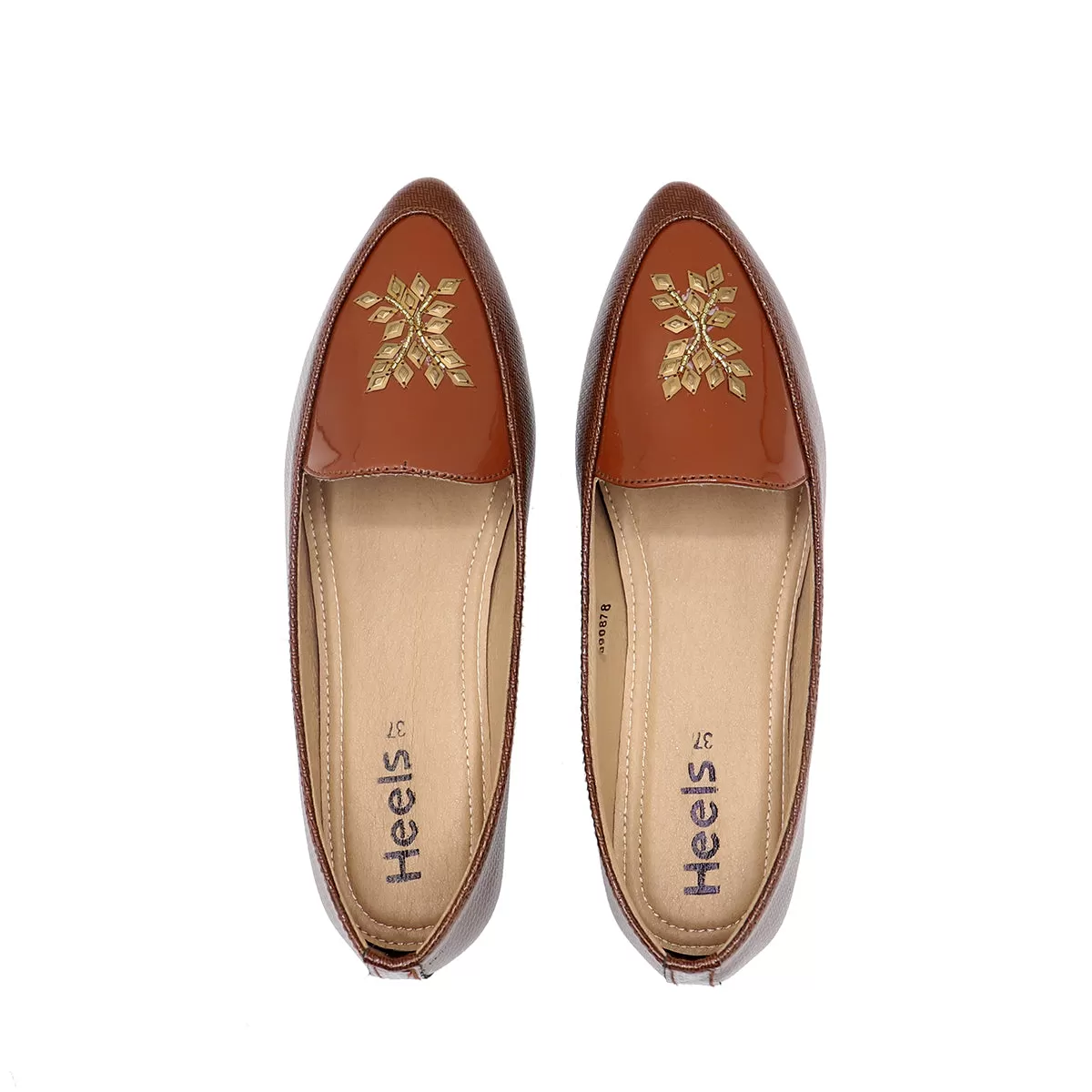 Brown Casual Pumps 090878