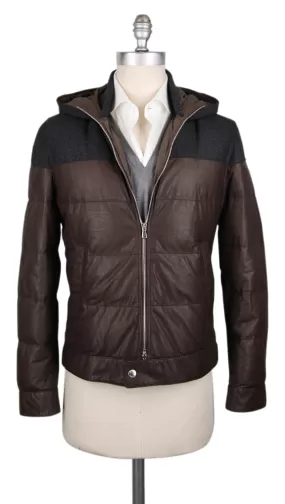 Brunello Cucinelli Brown Puffer