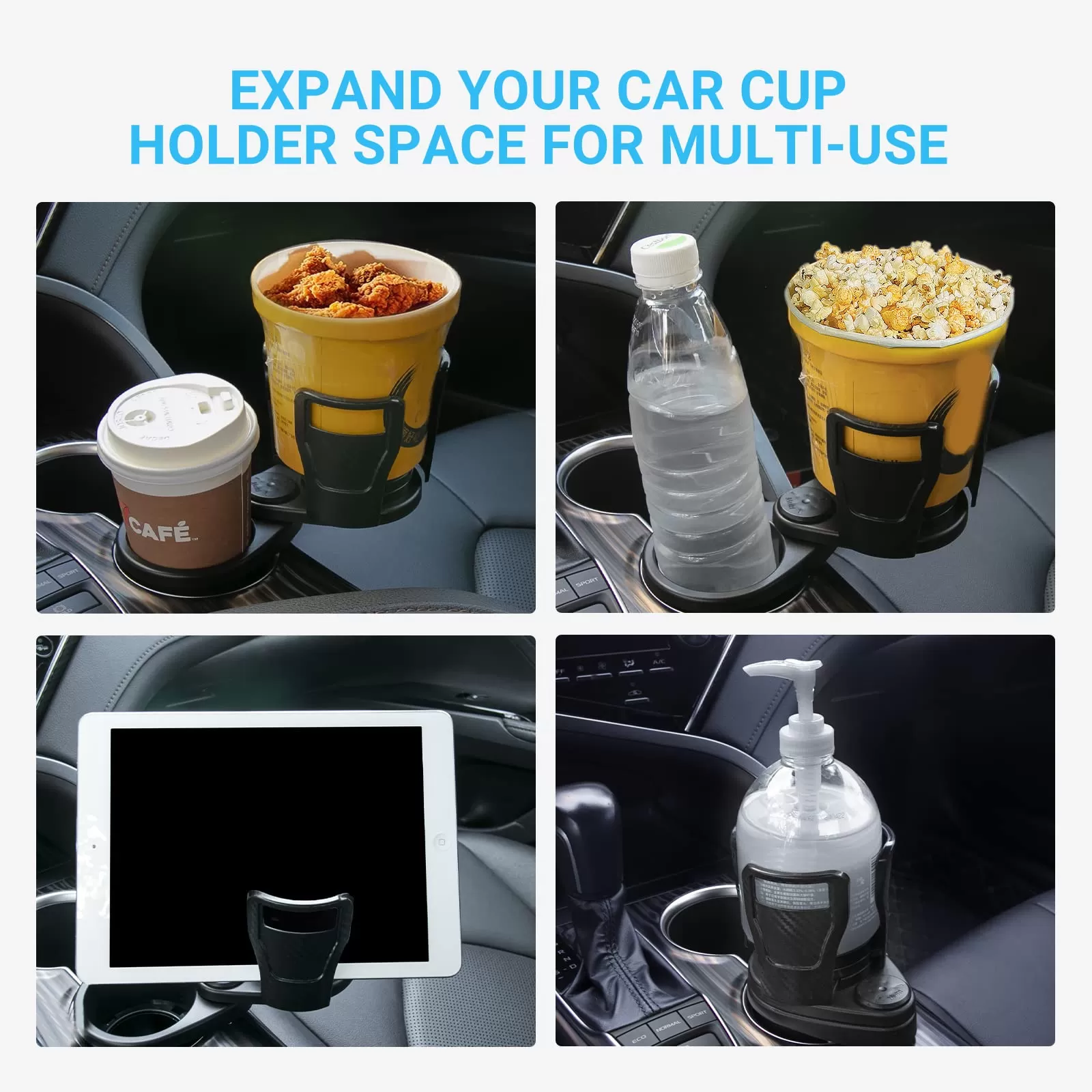 Car Drinking Bottle Holder Storage Organizer