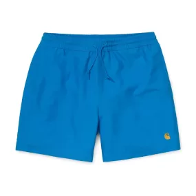 Carhartt WIP Chase Swim Trunks Azurro / Gold