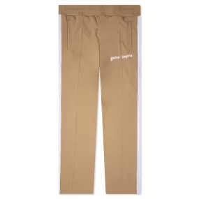 Classic Track Pants - Beige/White