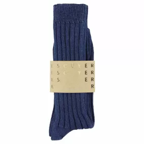 Crew Socks - Indigo Dyed