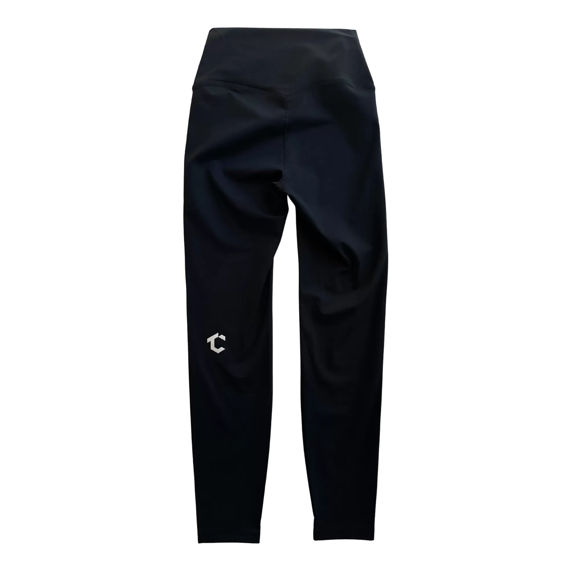 'CT' Calf Logo Leggings - Black