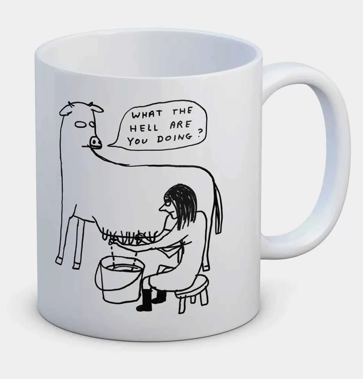 David Shrigley What The Hell Mug