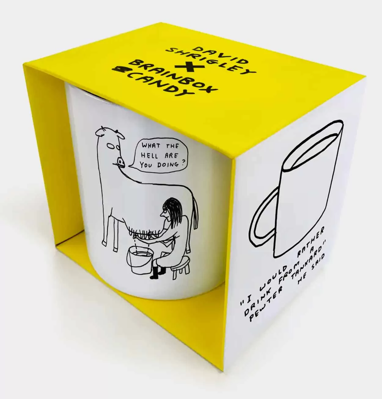 David Shrigley What The Hell Mug