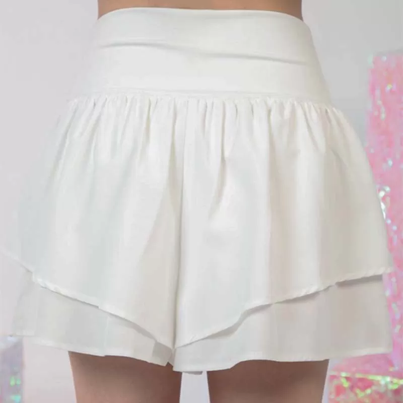 Double Layer Onion Skin Shorts