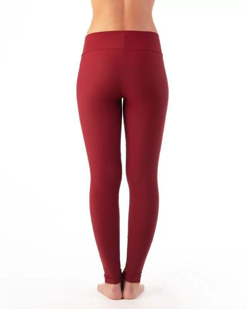 Dragonfly Adrianna Leggings - Burgundy