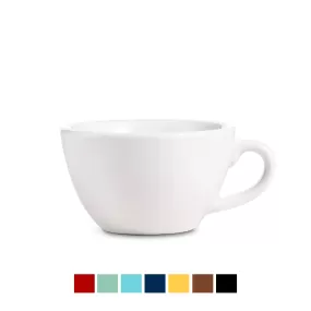 Egg Style Cappuccino Cup & Saucer (6.7oz/200ml) - Set of 2