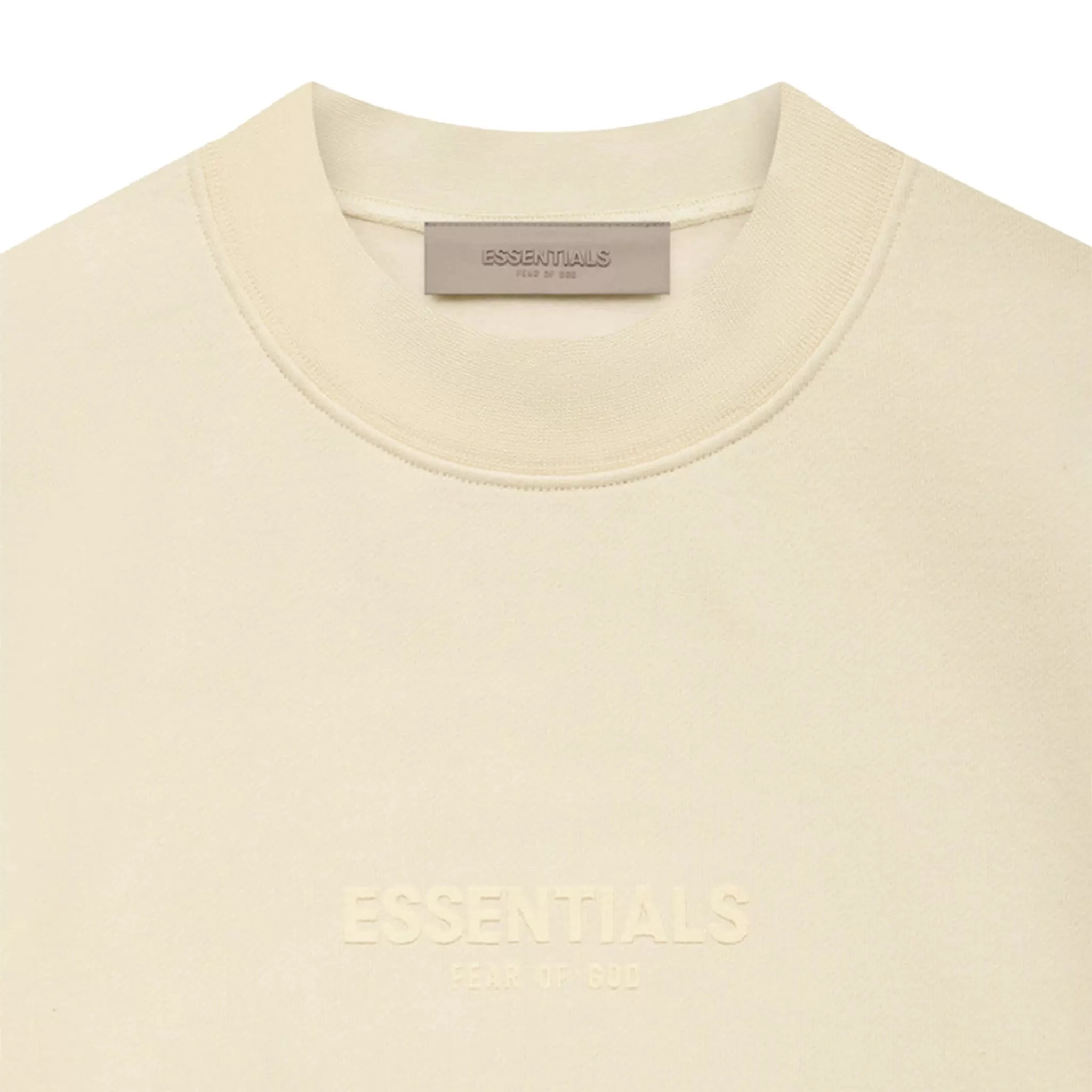 Fear Of God Essentials Relaxed Egg Shell Crewneck