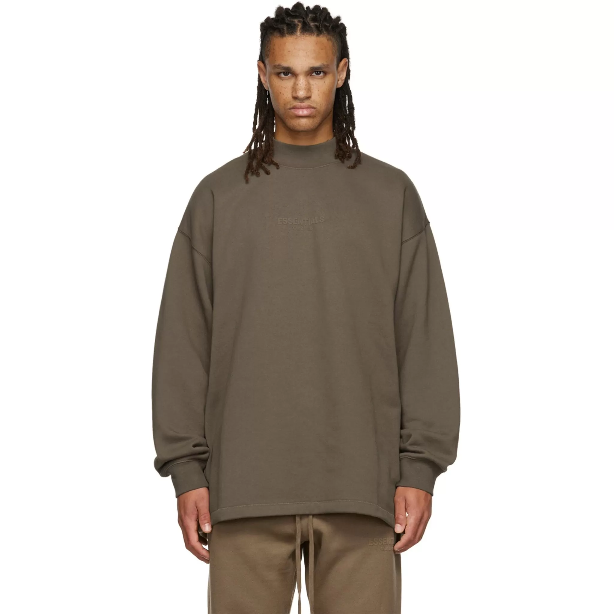 Fear Of God Essentials Relaxed Wood Crewneck (FW22)