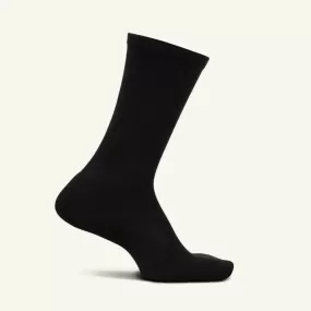 Feetures Therapeutic Max Cushion Crew Socks - Black