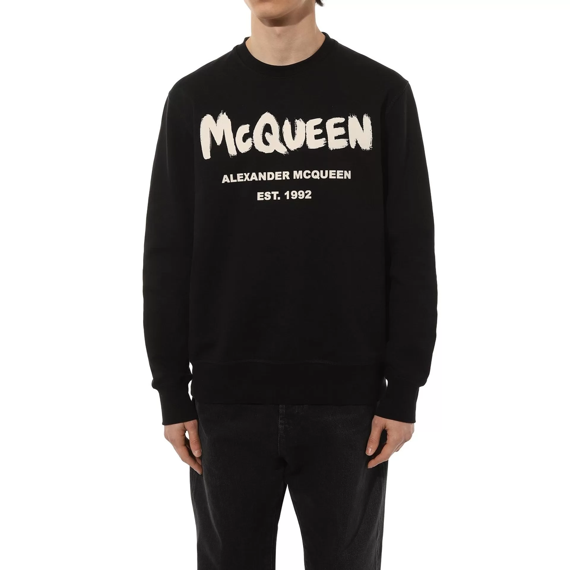 Felpa con logo ALEXANDER MCQUEEN