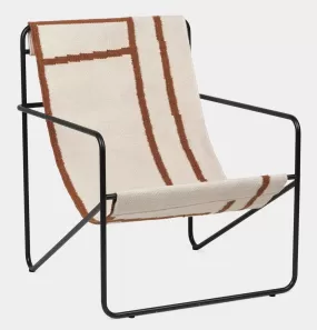 Ferm Living Desert Lounge Chair – Black/Shape