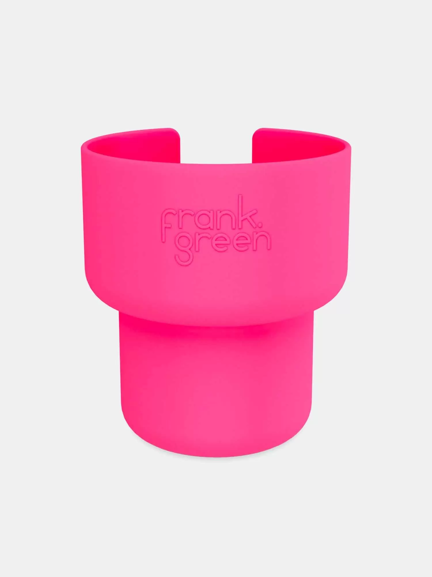 Frank Green Car Cup Holder Expander - Neon Pink