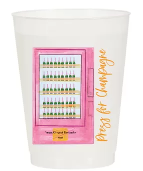 Frost Cup Set, Pack of 10 - Press For Champagne