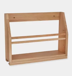 Garden Trading Hambledon Oak Wine Glass Shelf