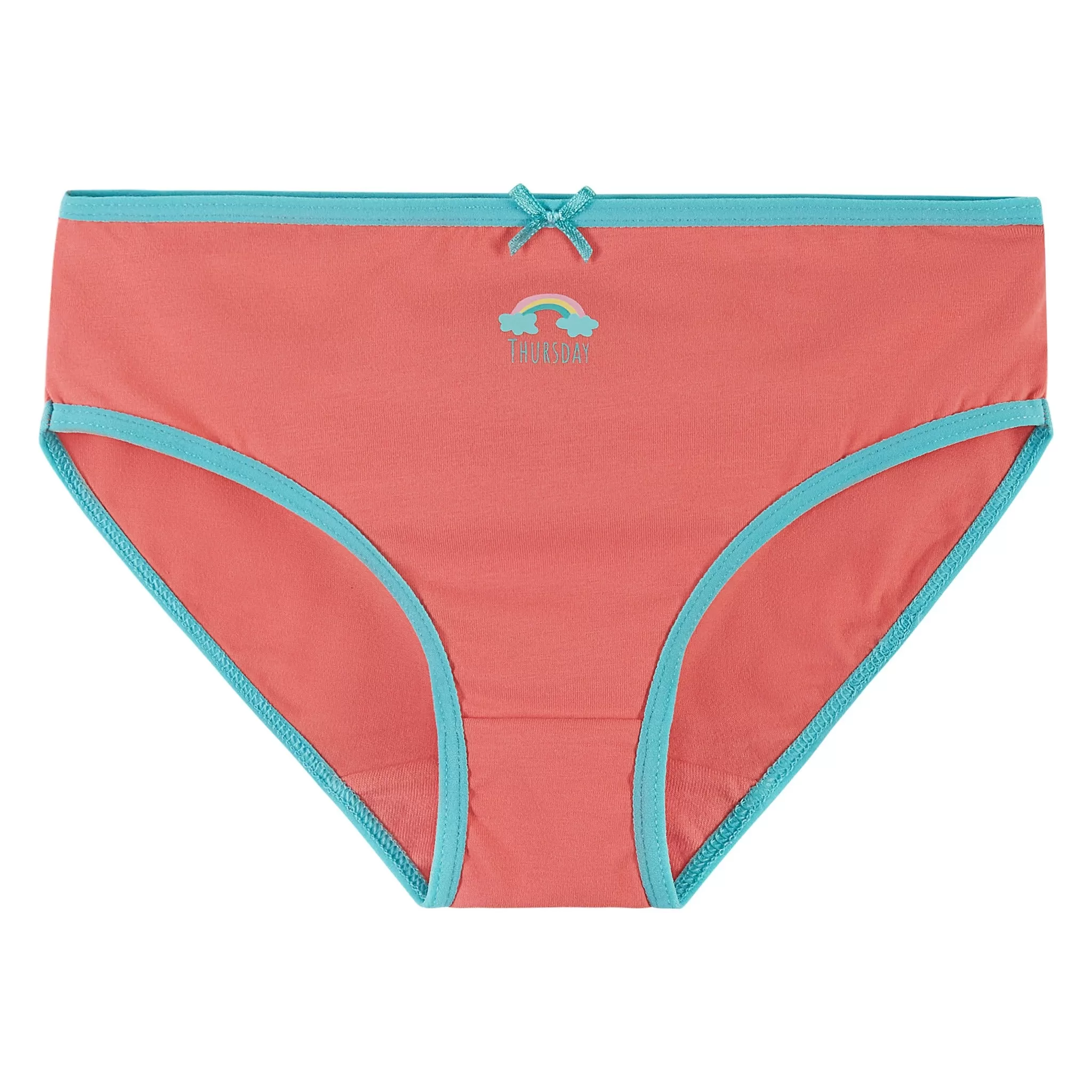 Girls Eight Pack Bikini Briefs | Day of The Week