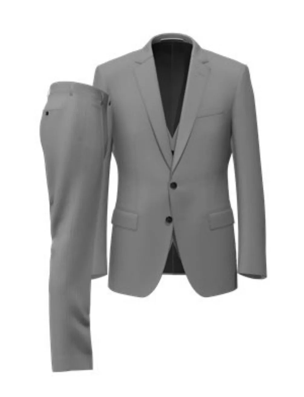 H-Huge 3 Piece Suit Grey 50468858