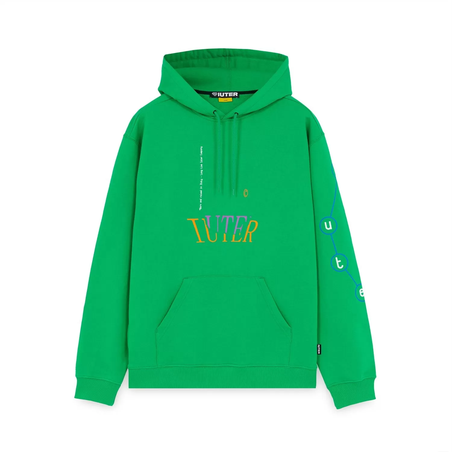 HAND HOODIE GREEN