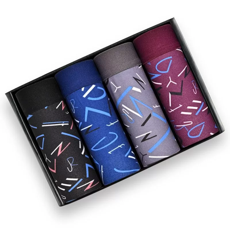 INSTOCK - Men's ice silk wide-brimmed slim fit trendy boxers