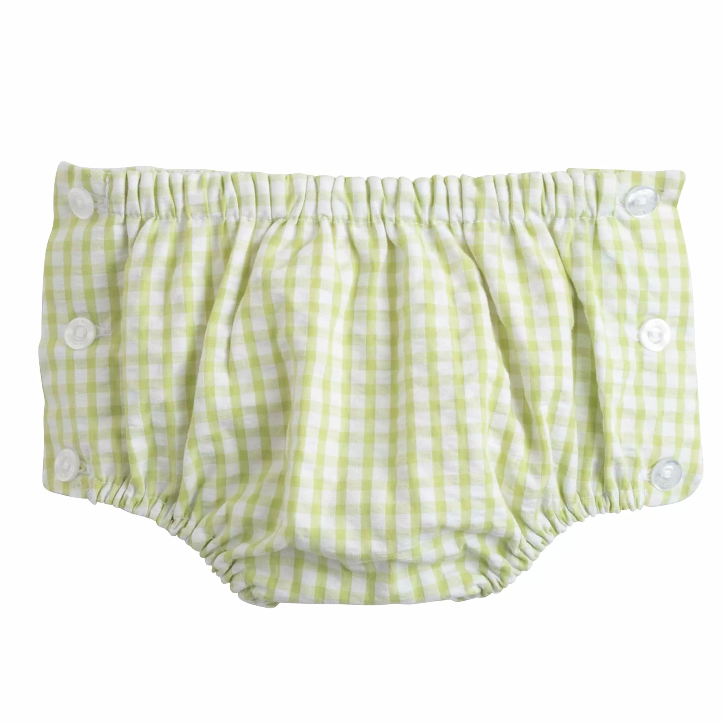 Jam Panty - Green Seersucker Gingham