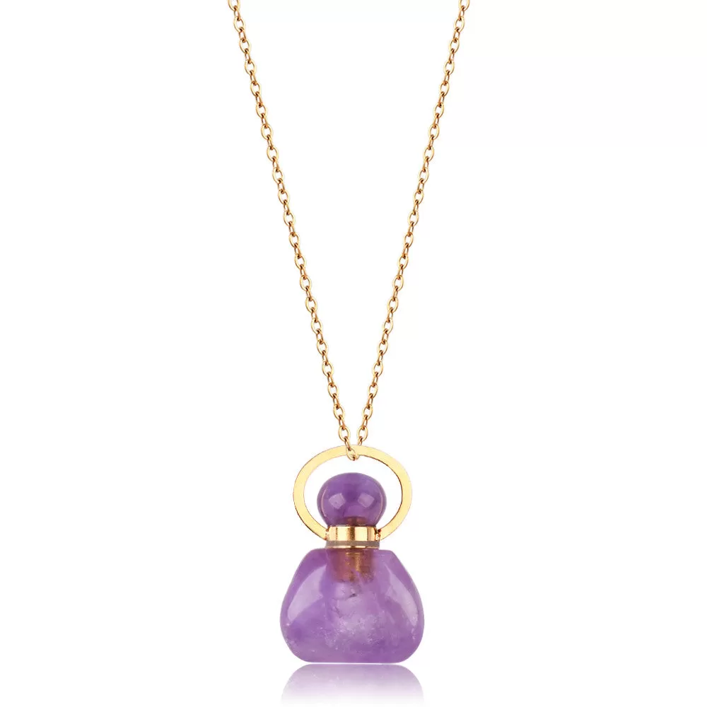 Jessica Mini Perfume Bottle Necklace