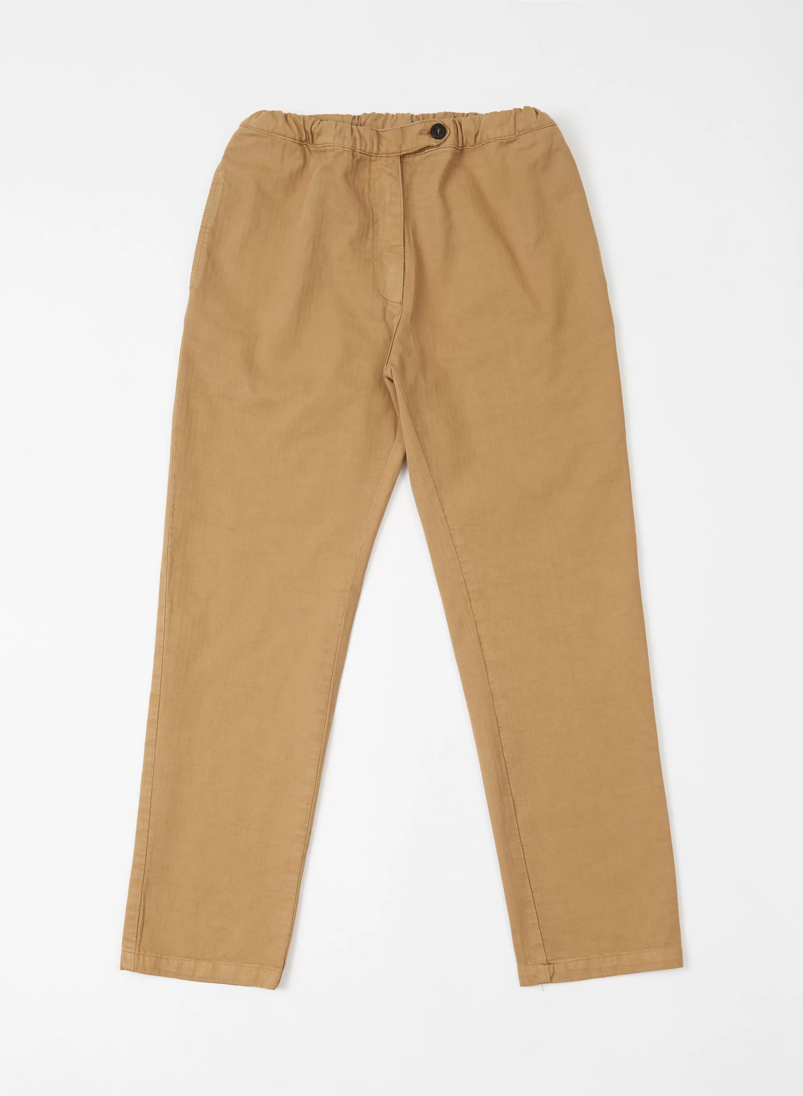 JOLE COTTON CHINO PANTS IN CAMEL