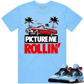 Jordan 4 Cactus Jack 4s Shirt to Match - RED PMR