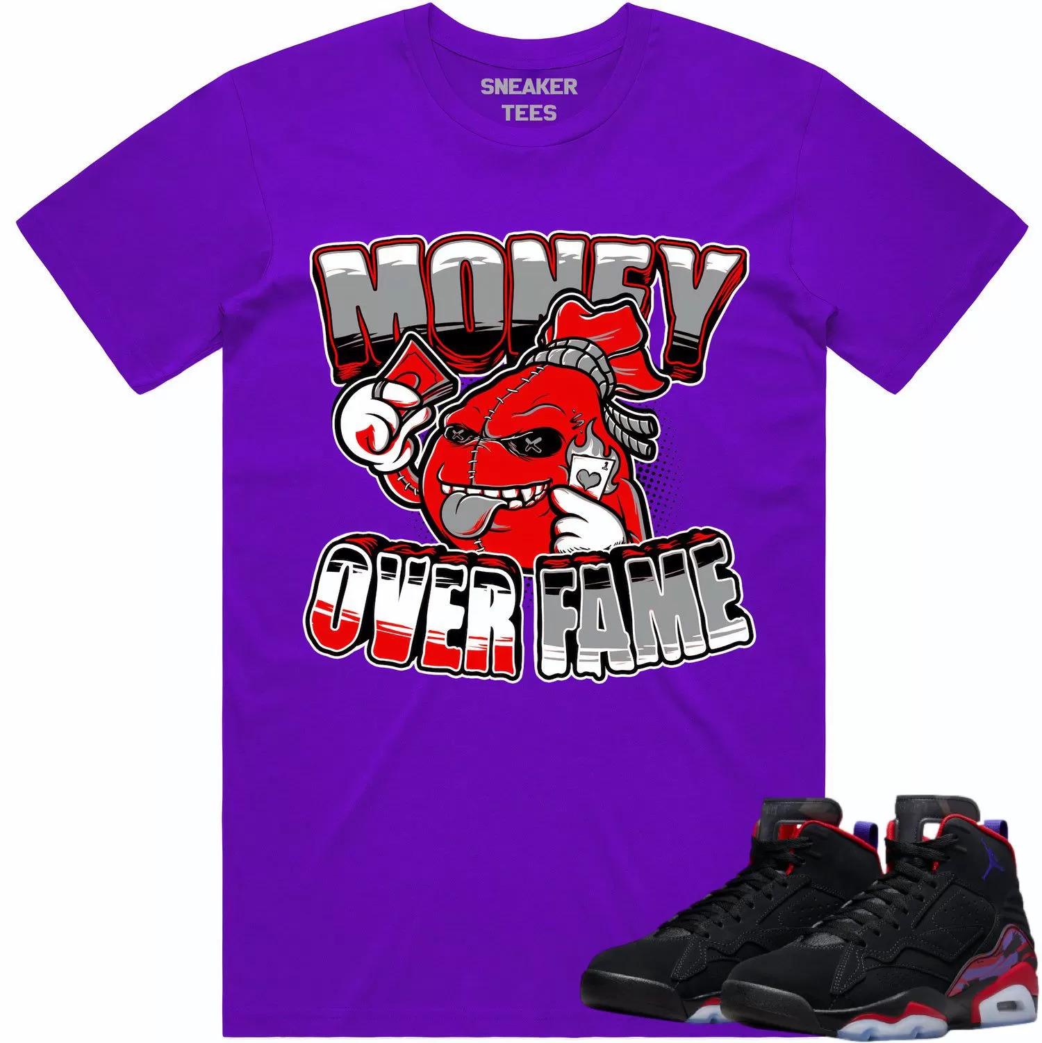 Jordan MVP Raptors Shirt to Match - RED MOF