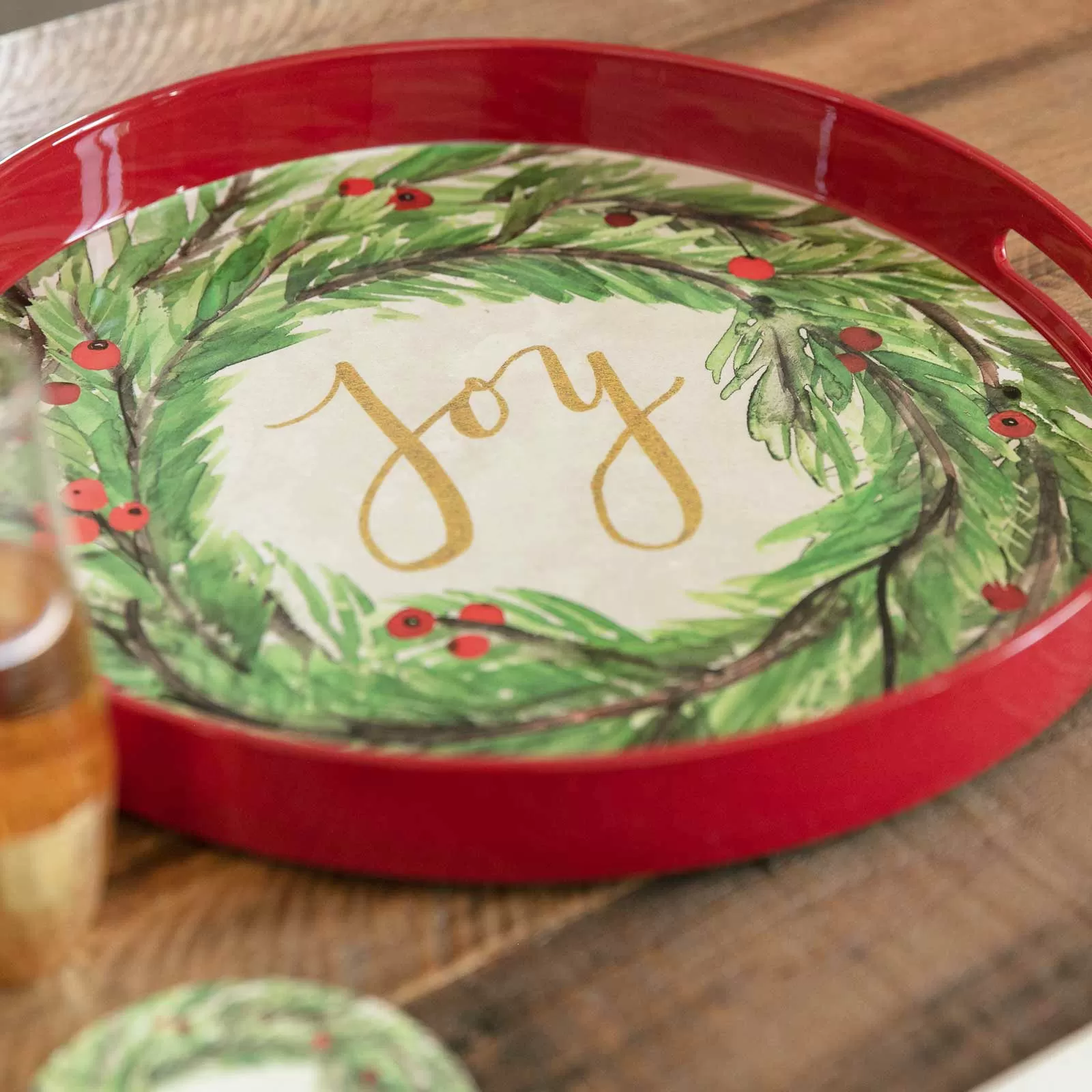 Joy 15 Inch Round Tray