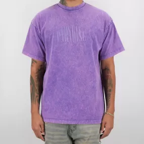 JUST THE LOGO TEE PURPLE